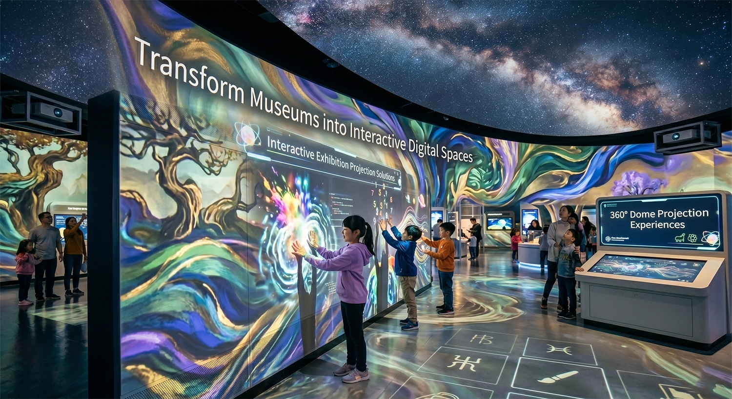 Immersive Museum Projection